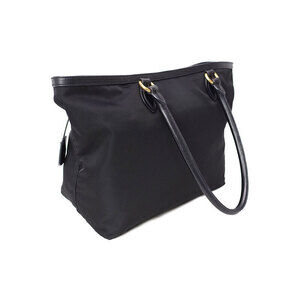 Prada Tessuto Shoulder Tote Black Vela Bag